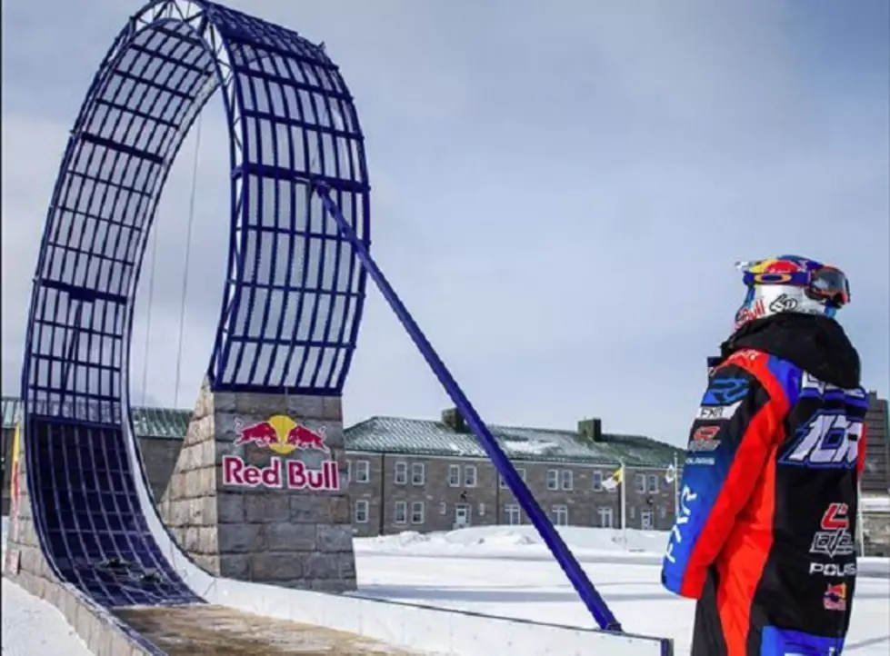 Watch Minnesota Snowmobiler Levi LaVallee Attempt the Red Bull Loop