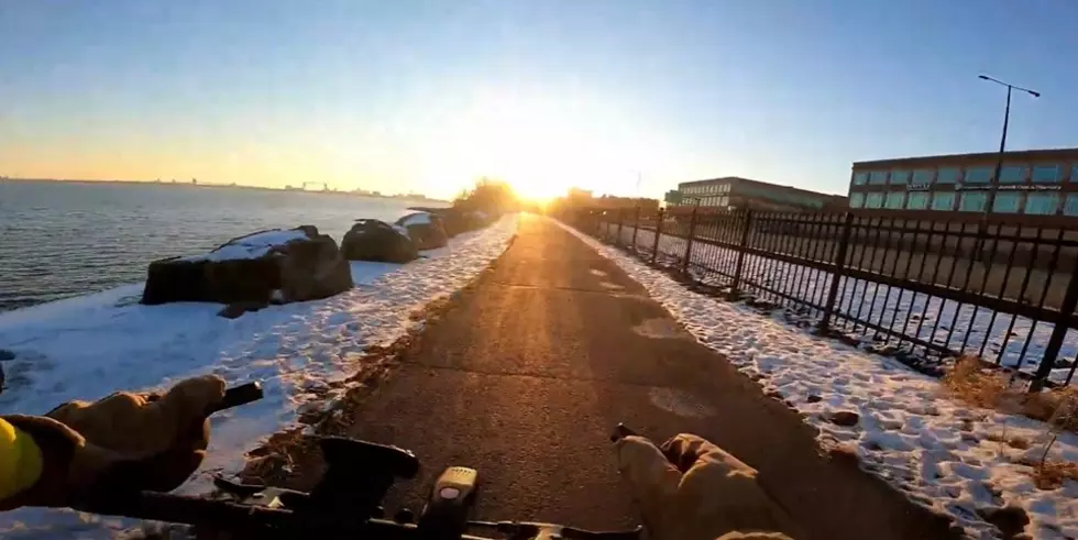 Watch This Guy Try To Bike In Minnesota Snow Without A Fat Bike