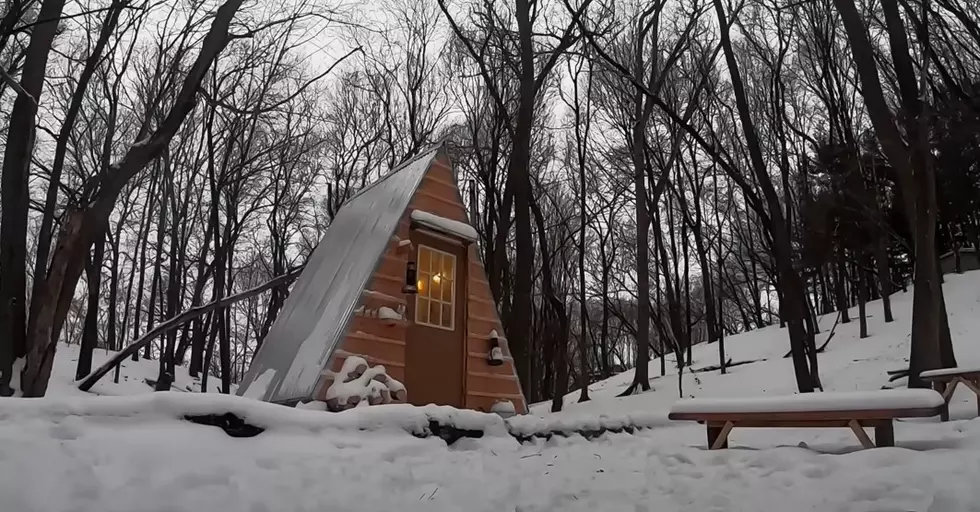 Tiny A-Frame Cabin In Minnesota Looks Suprisingly Cozy & Affordable