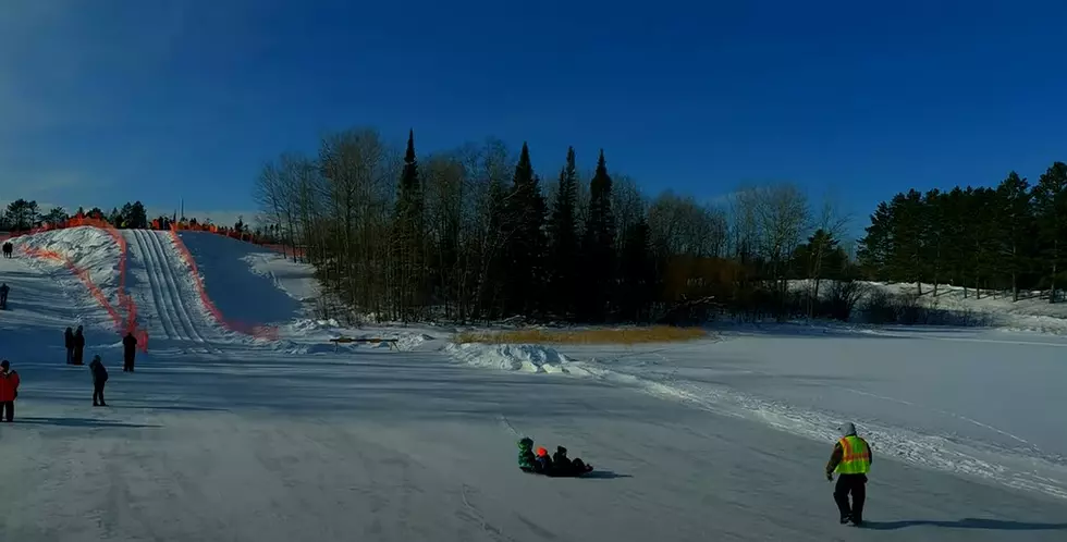 Check Out The Fastest, Coolest, Ice Slide At A Minnesota Finnish Sliding Festival