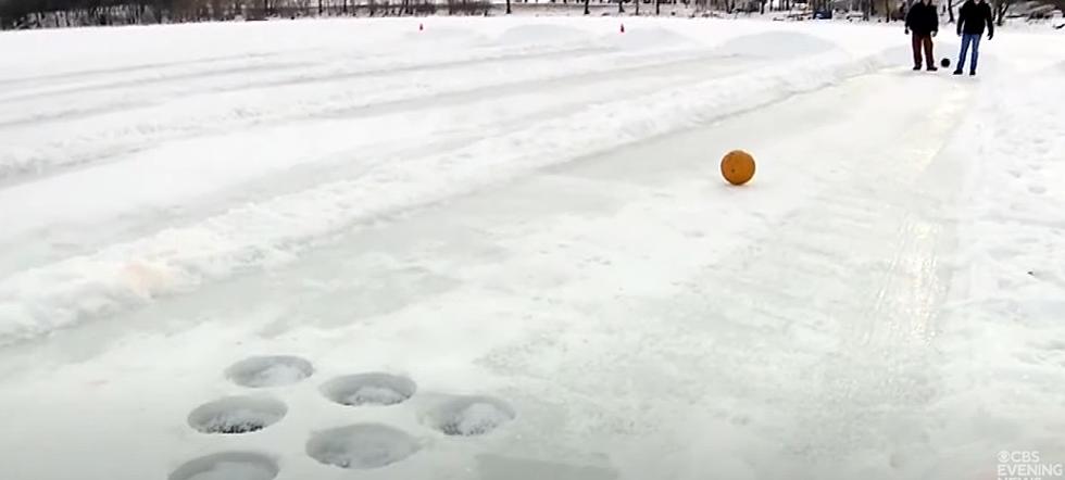 Minnesota Town Featured On National News For ‘Ice Bowling’