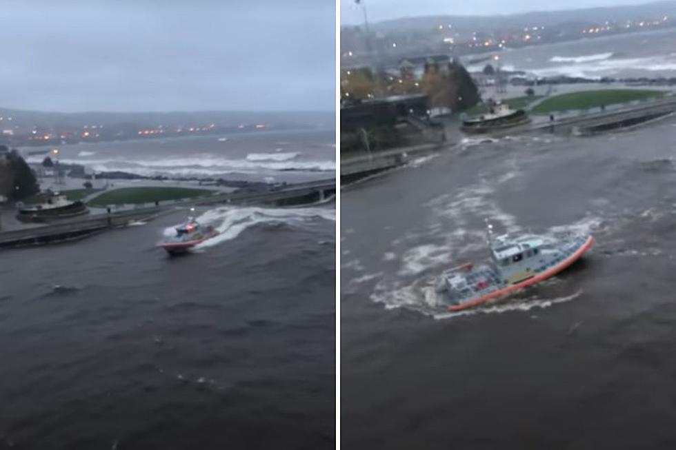 Duluth Canal Park Video Of Boat Surfing Huge Waves Has Over 15 Million Views + Counting