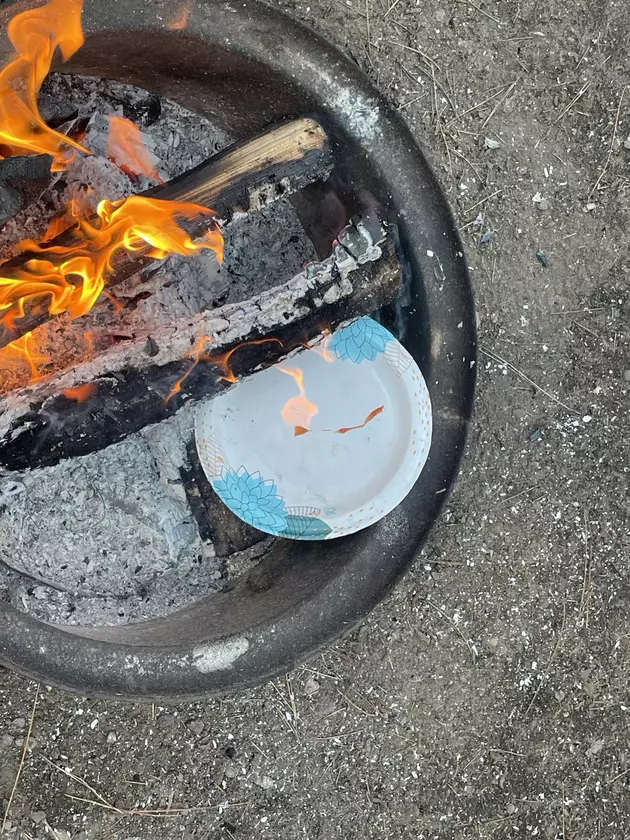 We Were Called Out By A Neighbor At A Wisconsin Campground For Burning Paper Plates
