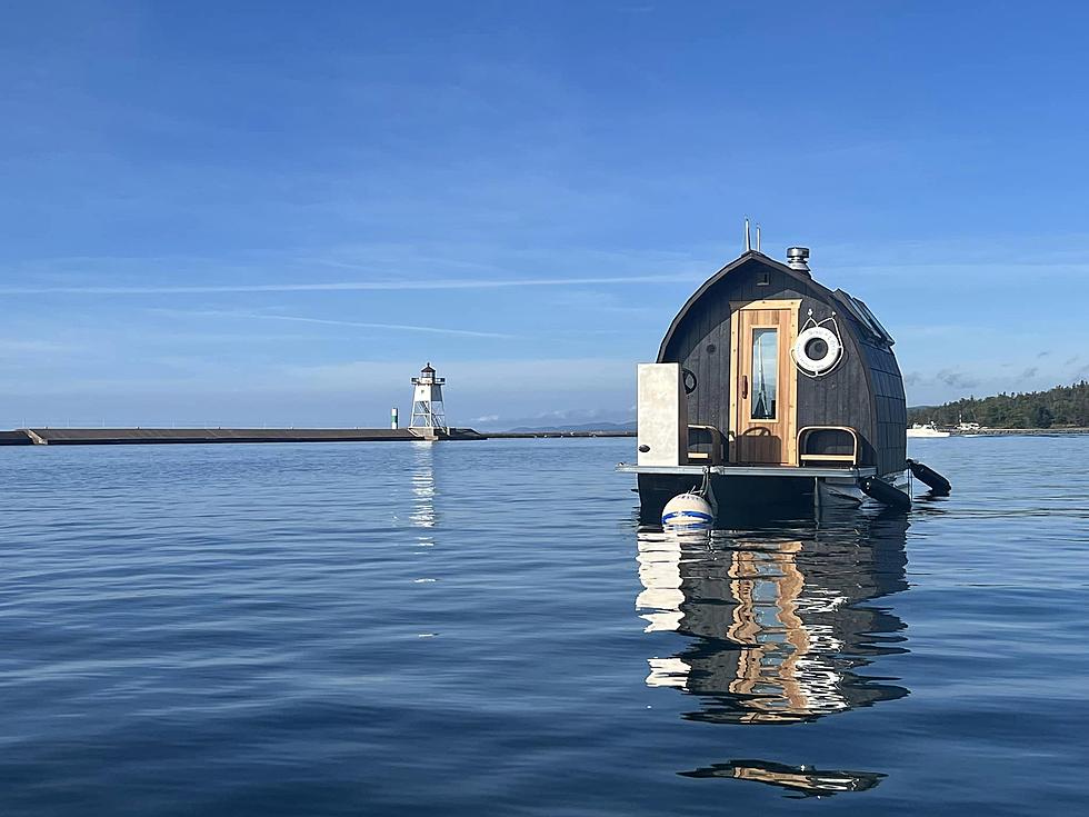 There’s A New Floating Sauna Available To Book On Minnesota’s Scenic North Shore
