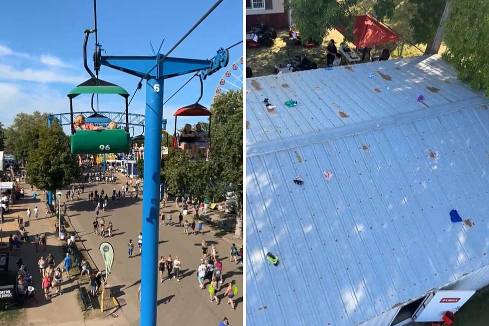 What’s Up With All This Underwear Being Tossed From The Sky Ride At Minnesota State Fair?