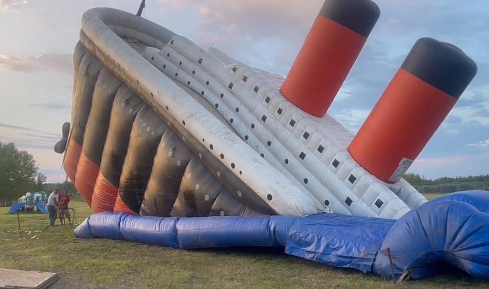 There’s A Giant Inflatable Titanic Slide For Sale In Wisconsin For $6,000