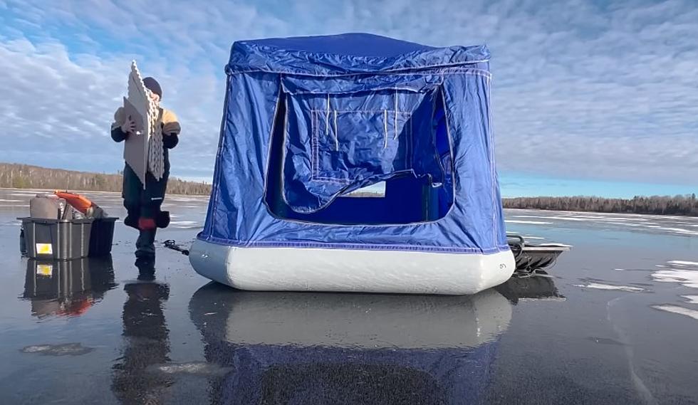 Early Ice Camping In Northern Minnesota Video Gets Over 500K Views + Counting