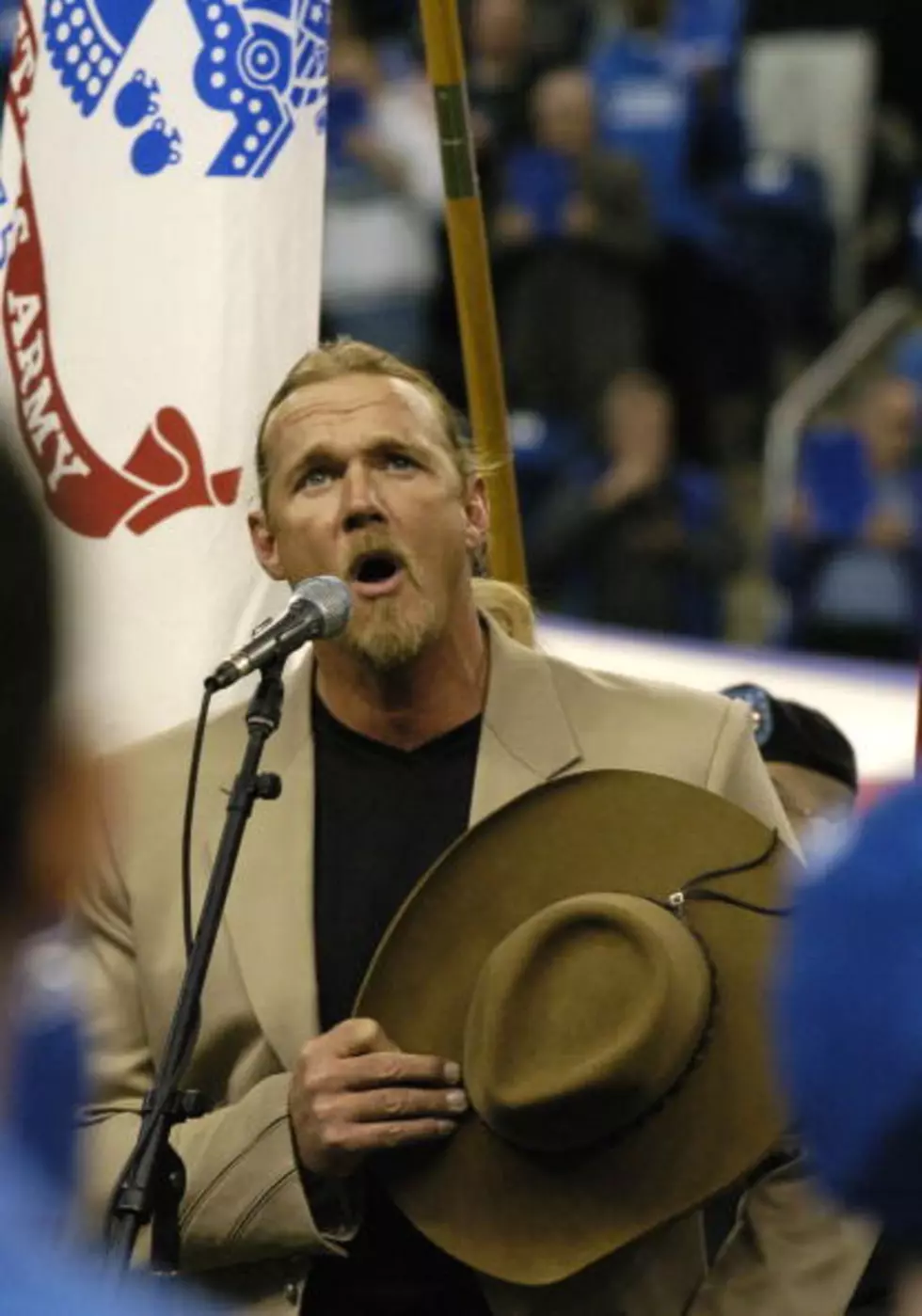 Trace Adkin’s Gives Thanks To The Troops During The Houston Rodeo [VIDEO]