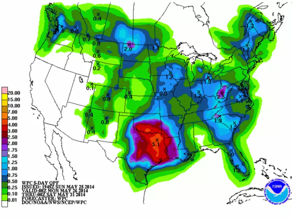 East Texas Soaker Expected This Week