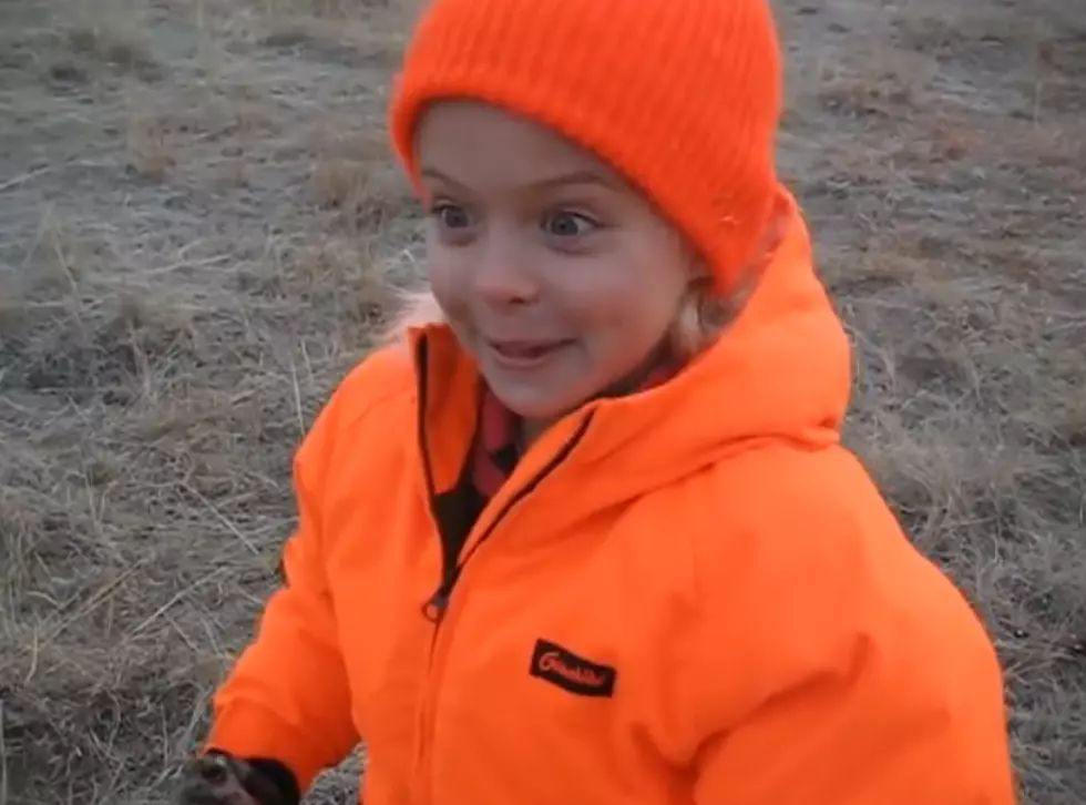 Little Girl is the Most Excited Deer Hunter Ever