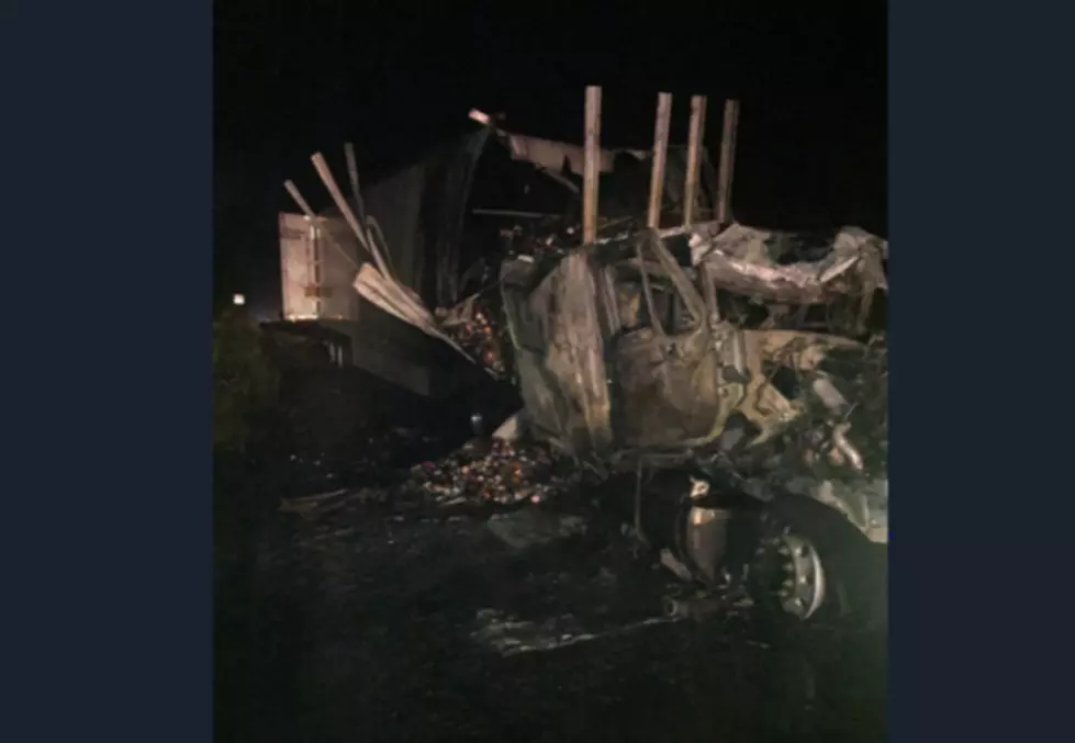 Detours Continue on Highway 59 Due to Overnight Truck Wreck