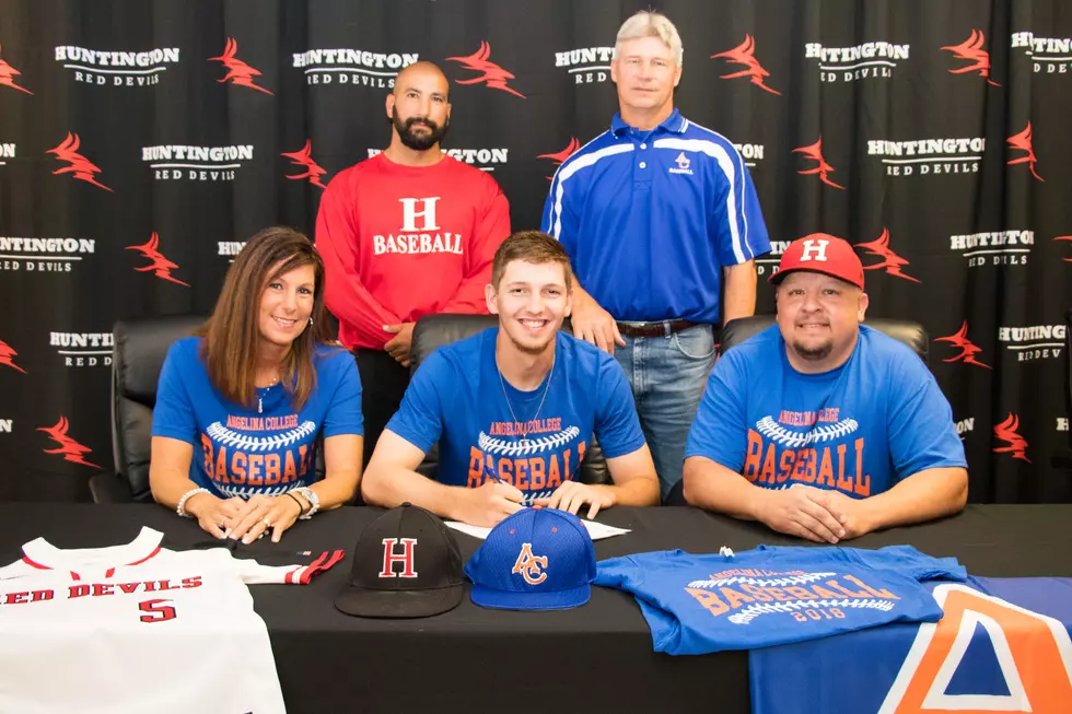 Huntington’s Sawyre Thornhill Signs with Angelina College Baseball