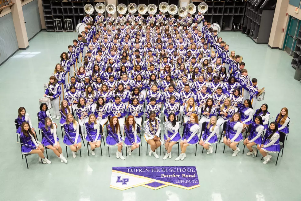 Lufkin Band Takes Top Honors at State Military Marching Contest