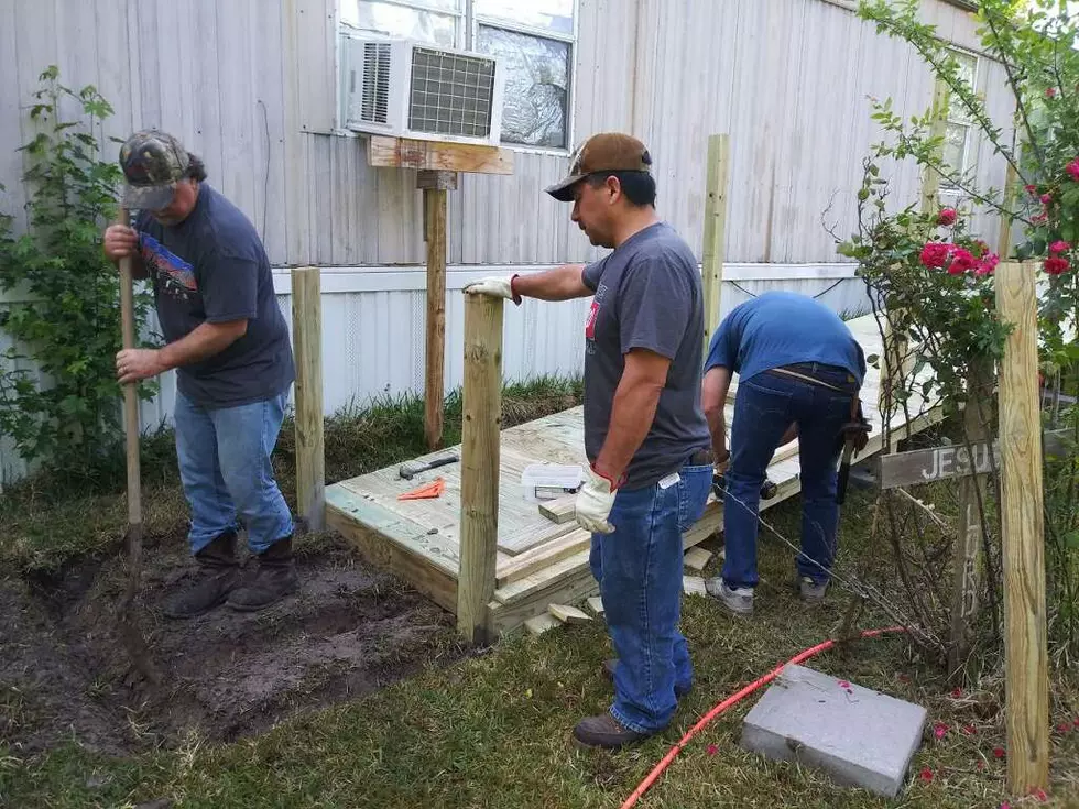 Georgia-Pacific Employees Build Ramp in Operation Clean Sweep