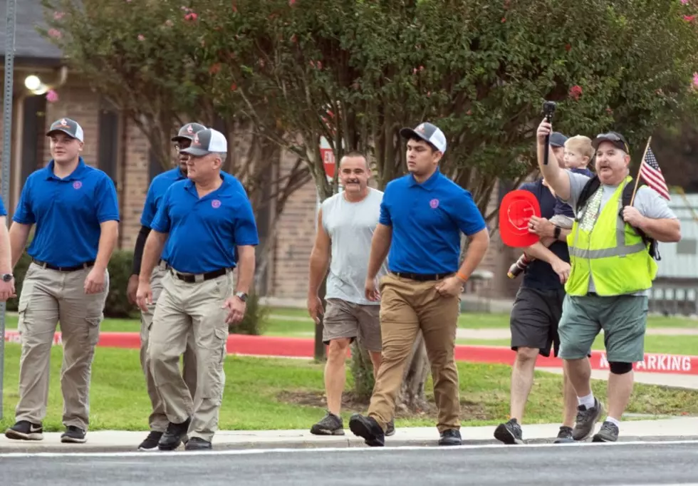 Angelina College Fire and Police Cadets Join Historic Walk
