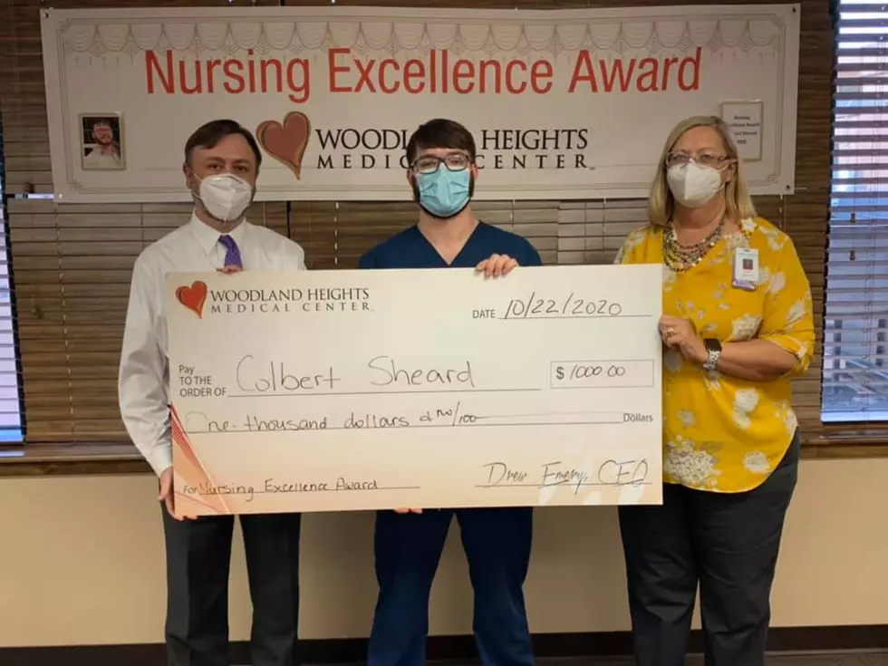Woodland Heights Medical Center Presents Nursing Excellence Award