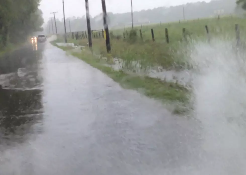 Heavy Downpours are Leading to Flash Flooding in East Texas