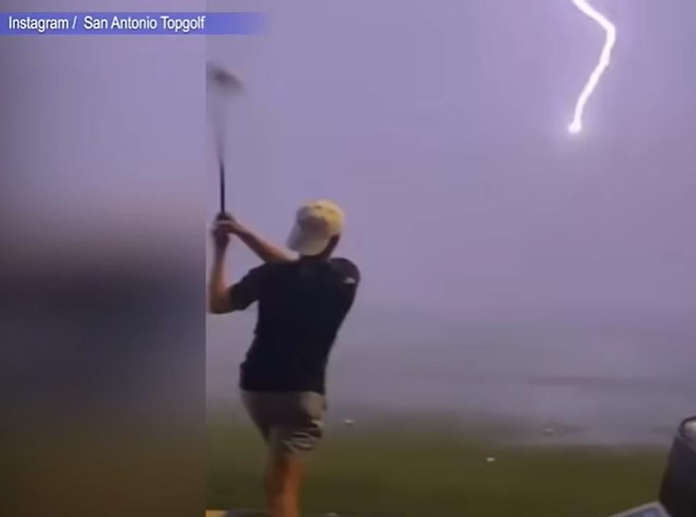 Texas Top Golf Shocker, Man’s Golf Ball Zapped By Lightning