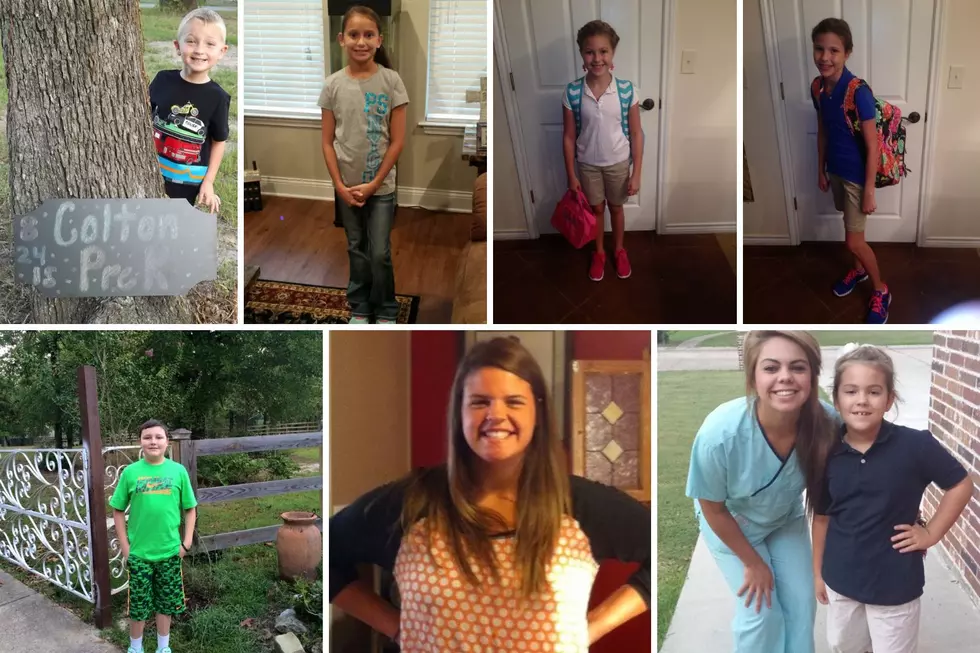 Adorable East Texas First Day of School Photos from Years Ago