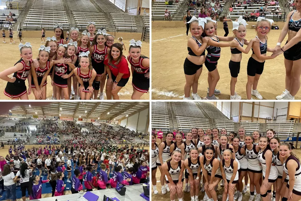 East Texas Cheerleaders, Dance Teams Compete at Texas Forest Fest