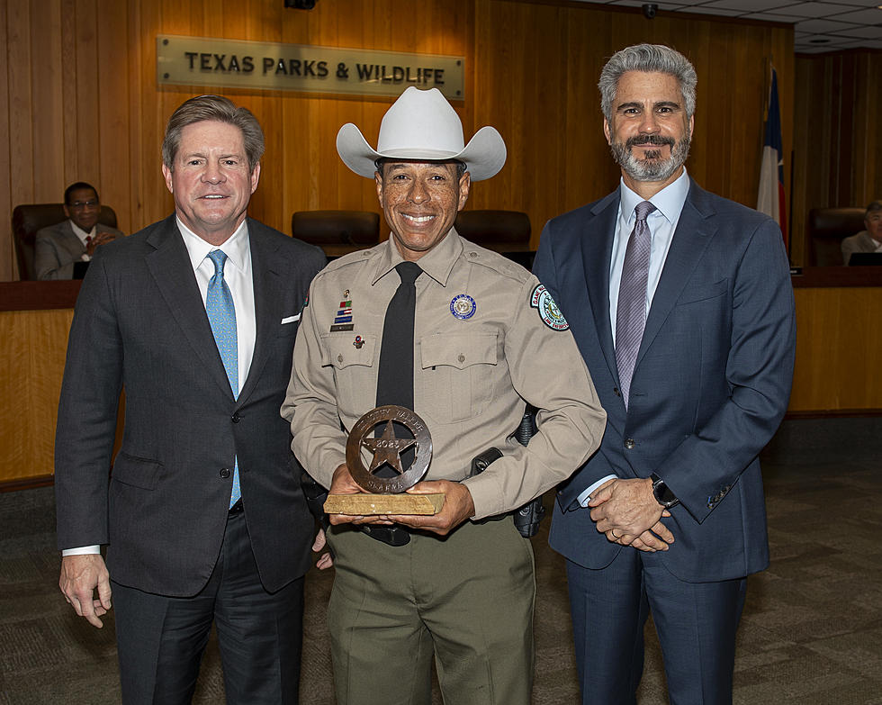 Texas Game Warden From Angelina County Receives Statewide Award