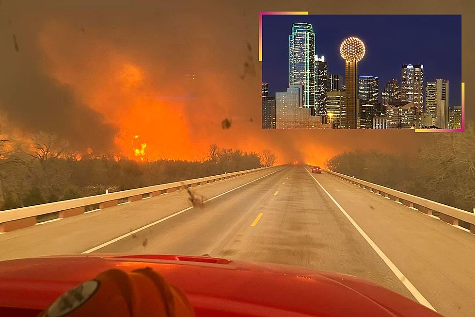 Out of Control Texas Fire Has Scorched Acreage Bigger Than Dallas