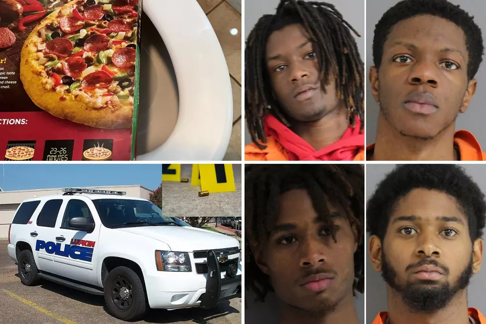 Lufkin PD: Suspects Try Flushing Pizza Evidence Down the Toilet