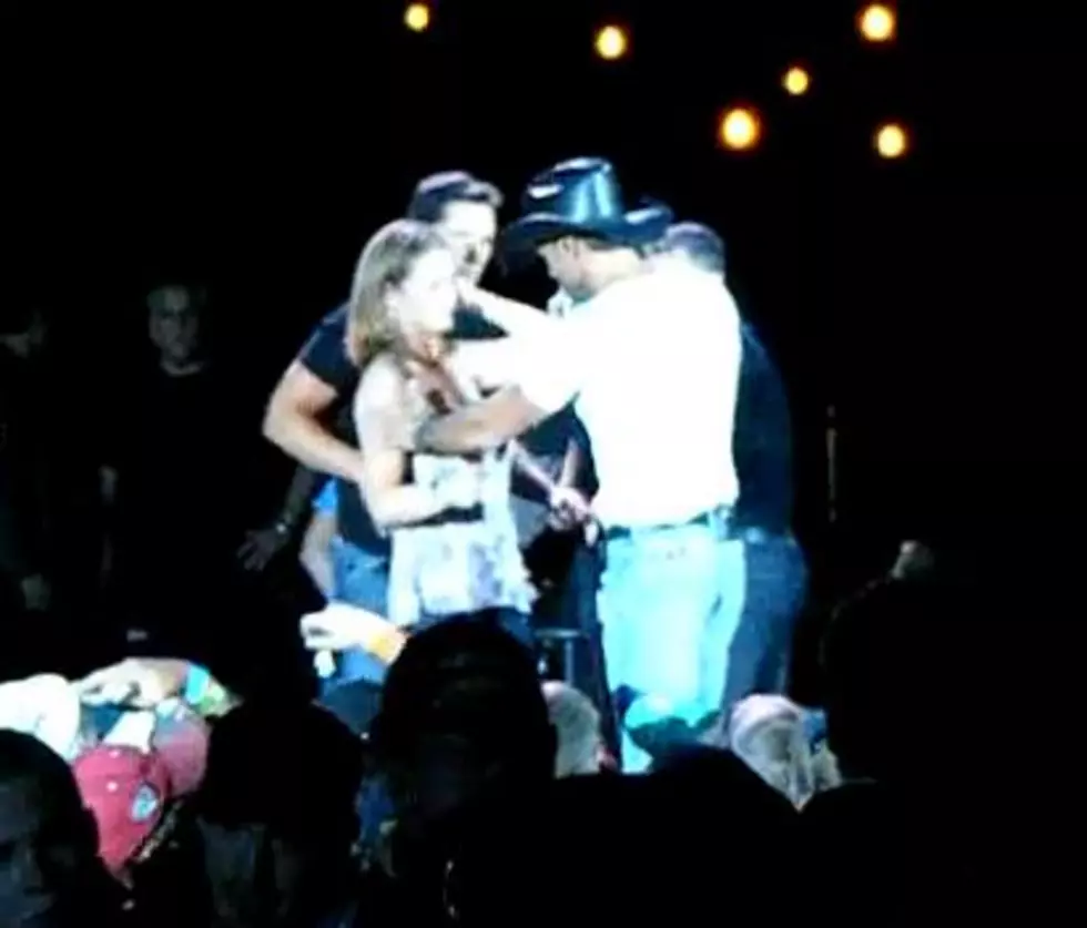 Tim McGraw Yanked A Drunk Woman Out of The Crowd on Saturday [Video]