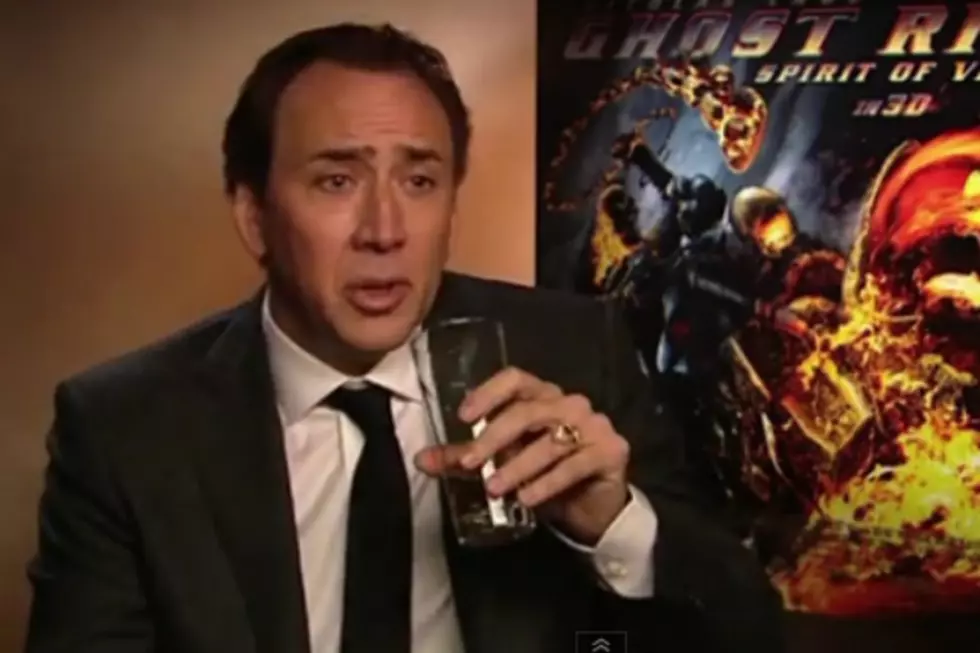 Nicolas Cage Gives Up and Admits He Might Be a Vampire