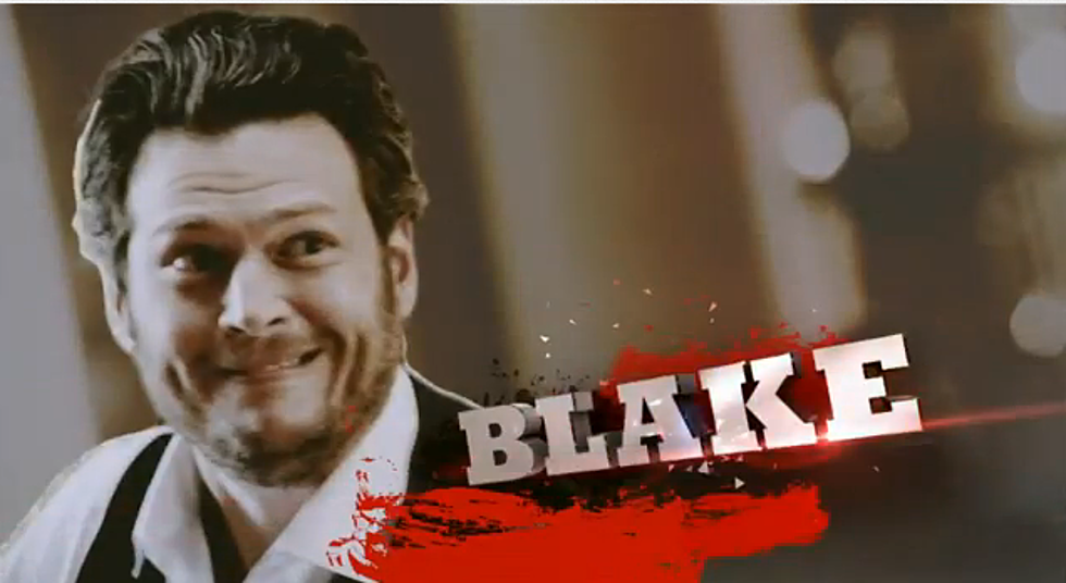 Blake Shelton Punches Adam Levine [VIDEO]