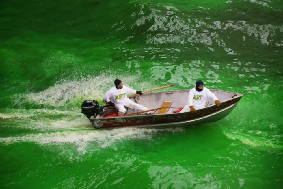 The Chicago River Turns Green For St. Paddy’s Day [VIDEO]
