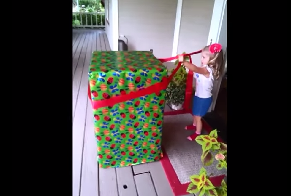 Dad Comes Home As Birthday Present For Daughter [VIDEO]