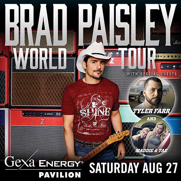 See the Brad Paisley &#8216;Life Amplified World Tour&#8217; in Dallas August 27