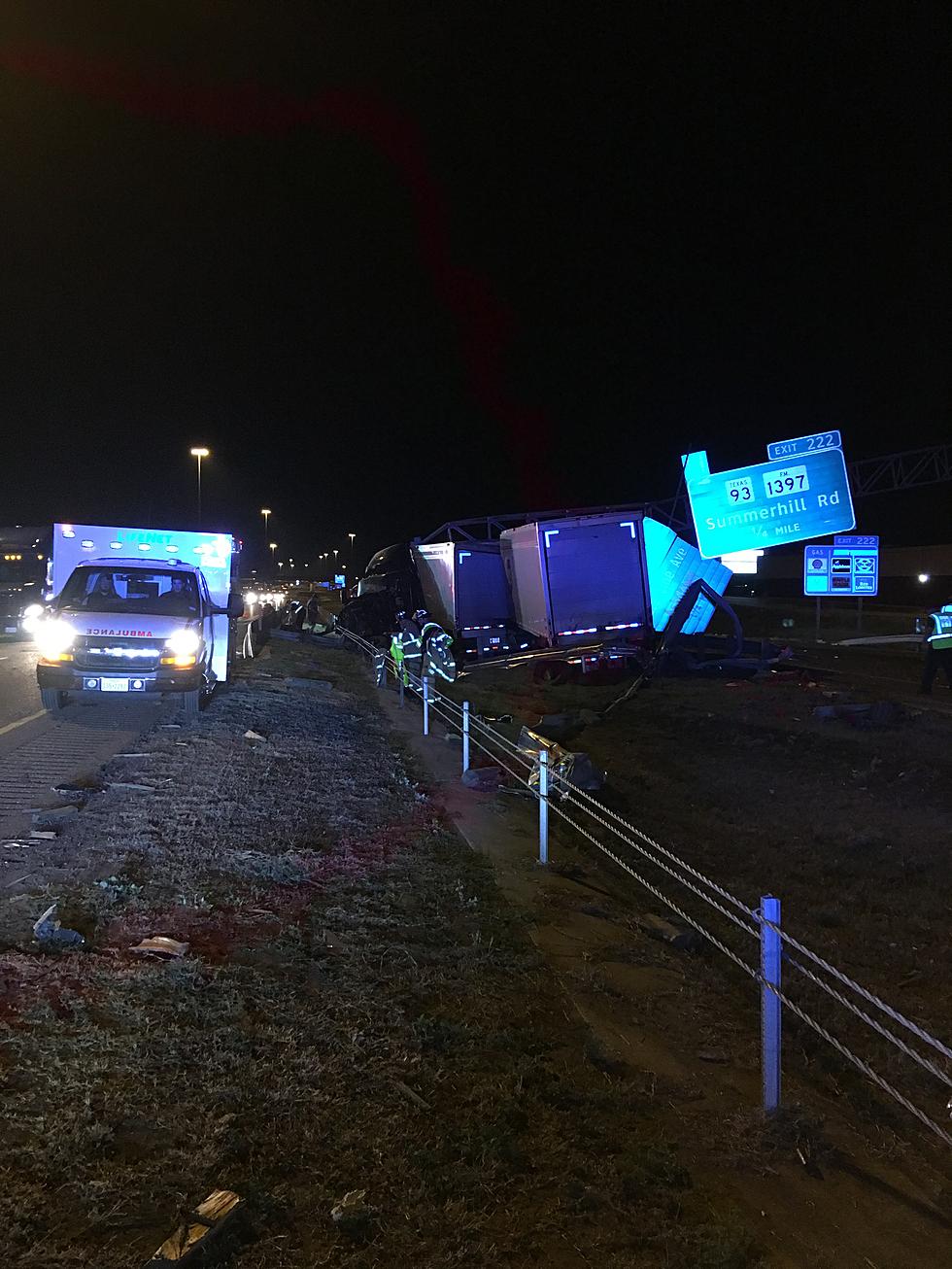 I-30 Eastbound in Texarkana Texas Shut Down This Morning After Accident (Update)