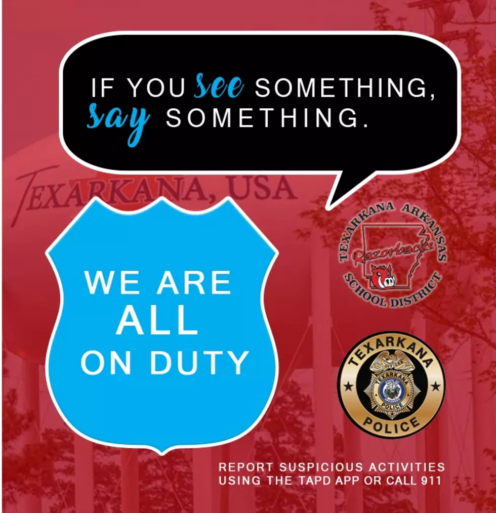 See Something, Say Something Campaign Taking Off