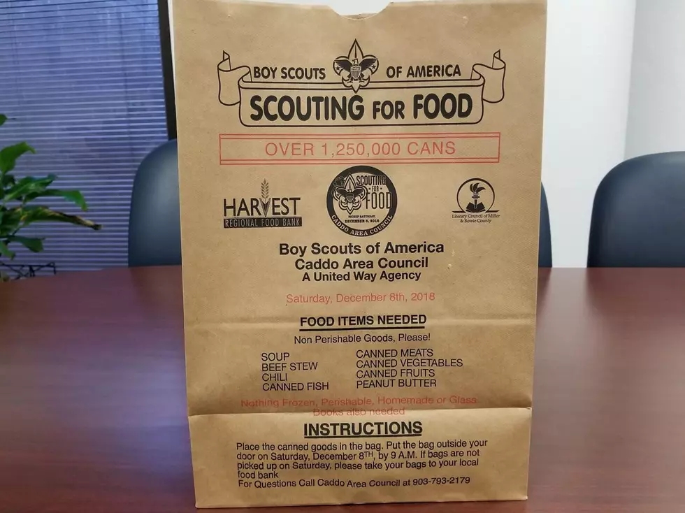 Scouting For Food Bags Will Be Picked Up This Saturday, December 8