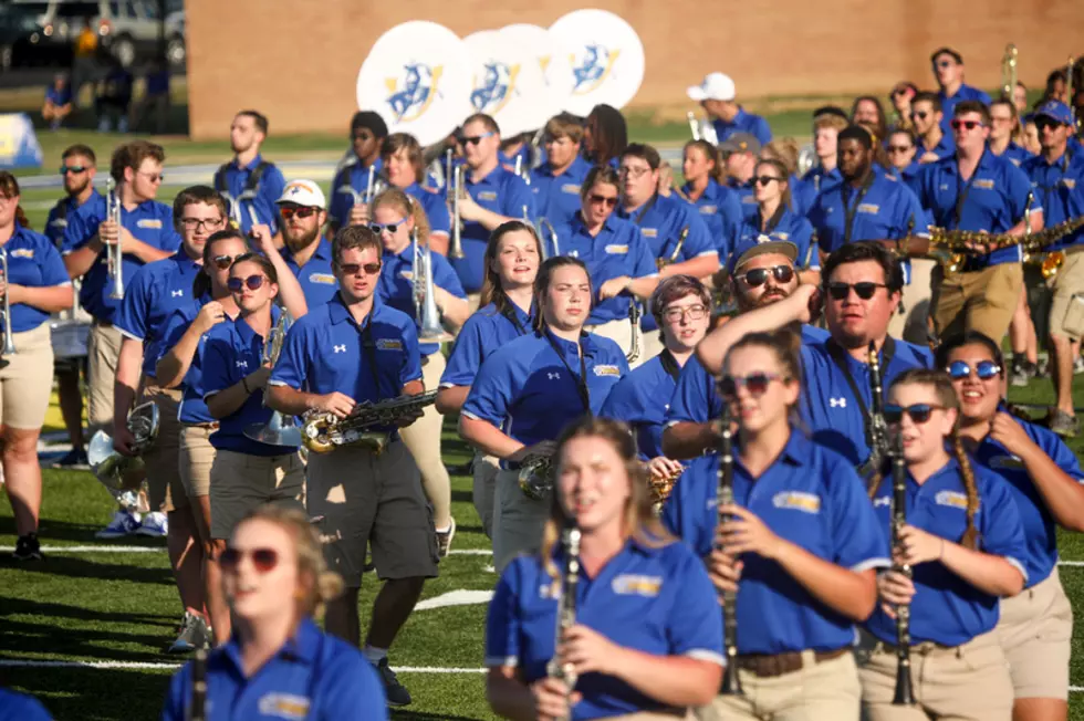 SAU Band Marches Near ‘Perfect Size’ At 143 Members Strong