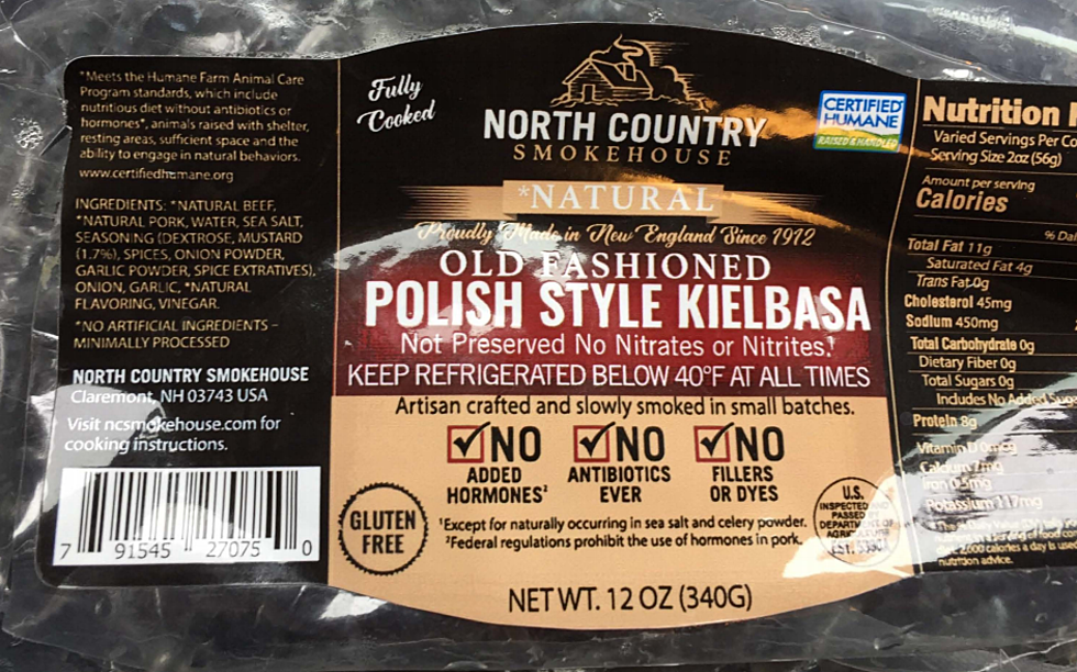 North Country Smokehouse Recalls Ready-To-Eat Sausage Products