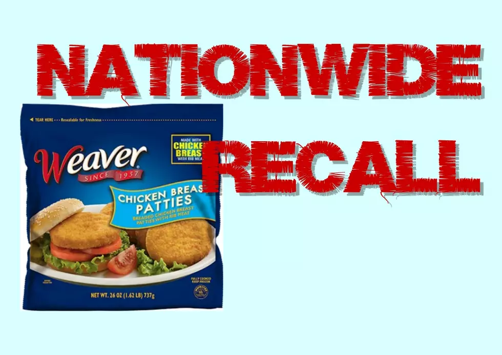 Tyson Foods Recalls Weaver Brand Chicken Patty Poducts