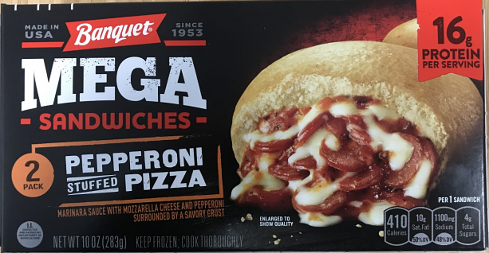 Banquet Mega Sandwiches Recalls Pepperoni Stuffed Pizza Sandwich due to Misbranding and Undeclared Allergens