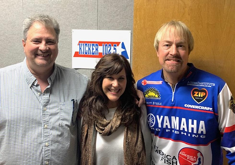 Jim & Lisa Talk With Country Artist And Pro Angler Garrett Steele [VIDEO]