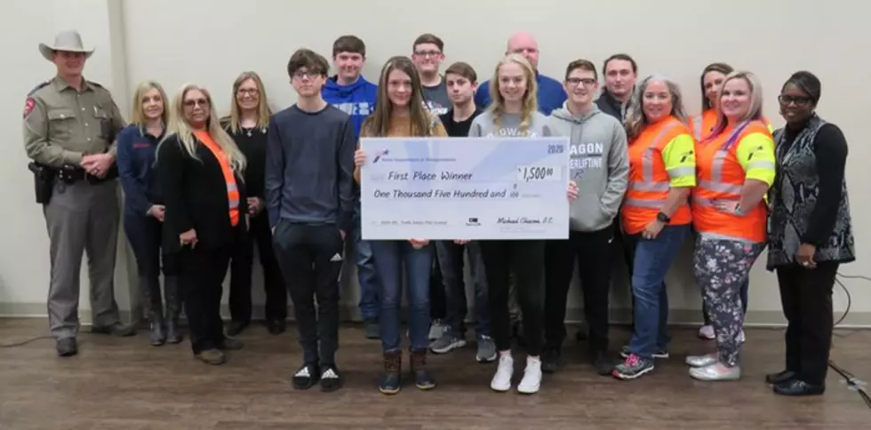 Redwater Students Win $1,500 in TxDOT PSA Contest