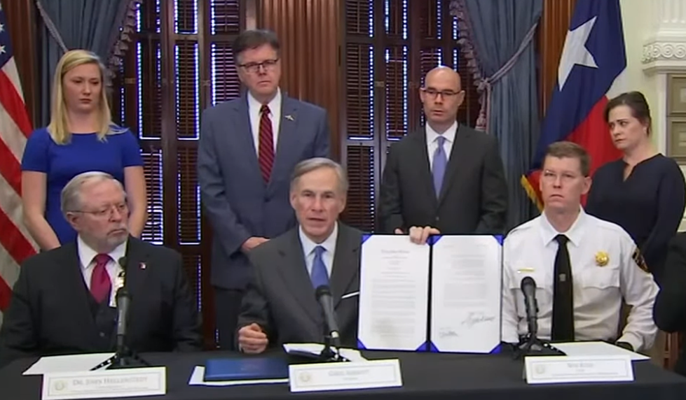 Texas Governor Issues Executive Order Closing Restaurants, Bars, Gyms and Schools at Least Through April 3