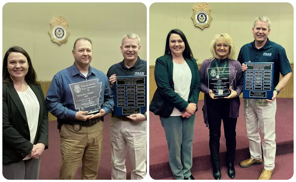 The Texarkana Arkansas Police 'Bull Dog Award' Winners Are...