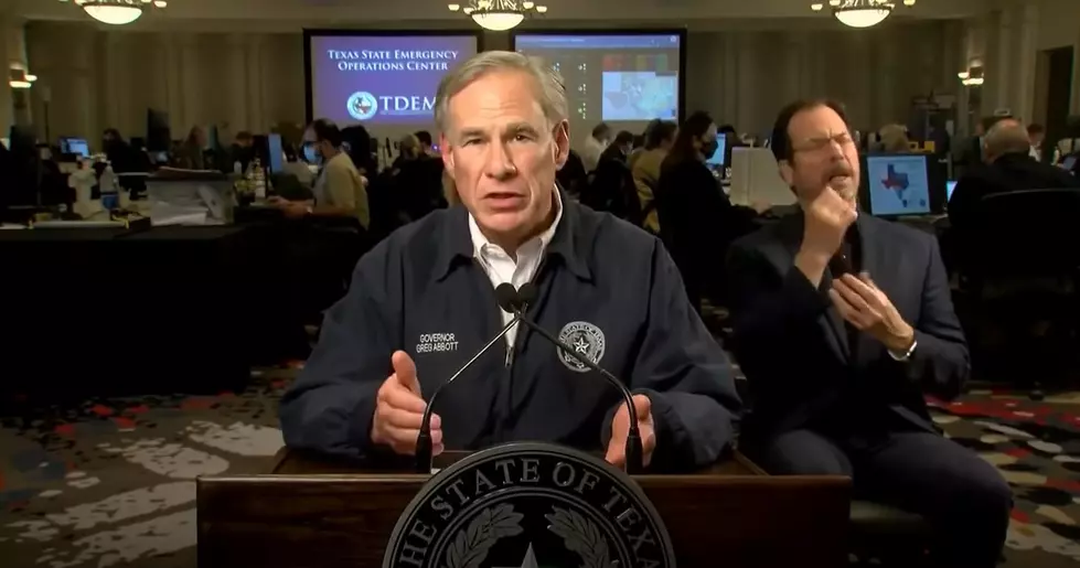 TX Governor Delivers Statewide Address On Winter Weather Response