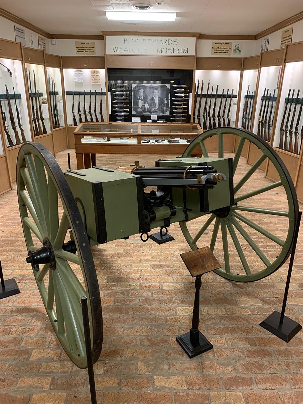 Historical Gatling Gun on Display This Weekend in Old Washington