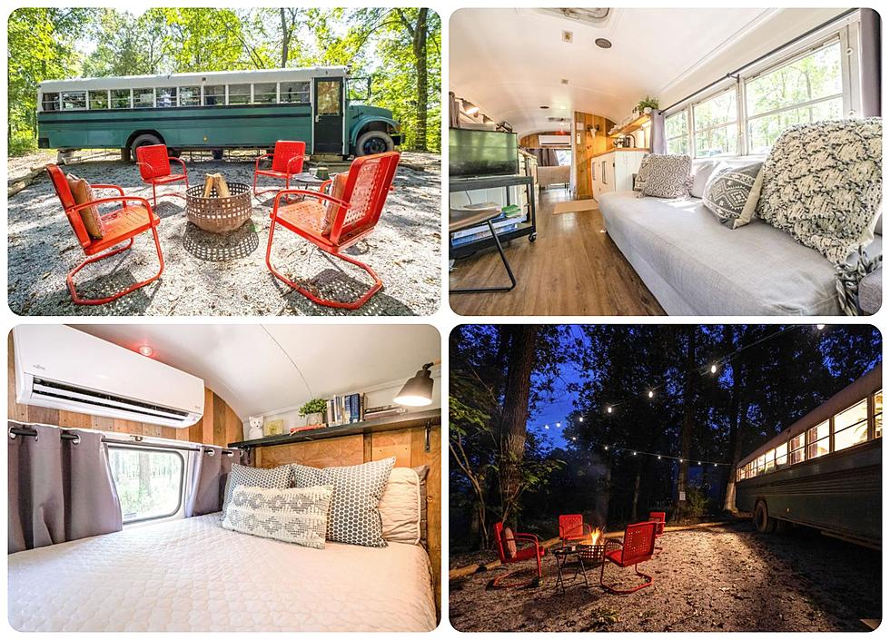Spend the Night in This Quirky Chic Refurbished School Bus in Arkansas