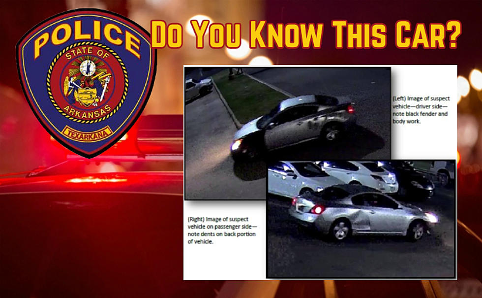 Texarkana Arkansas Police Need Help ID'ing This Vehicle's Owner