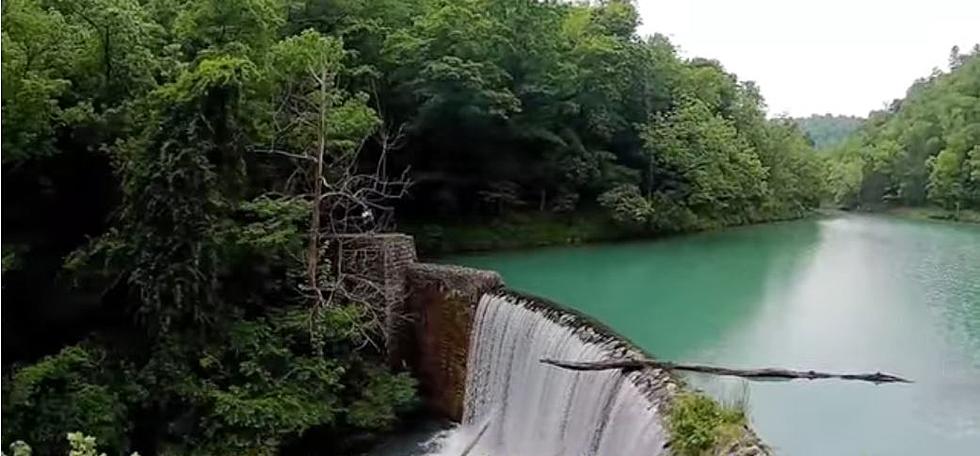 Reflection of Beauty at Mirror Lake Waterfall in Arkansas