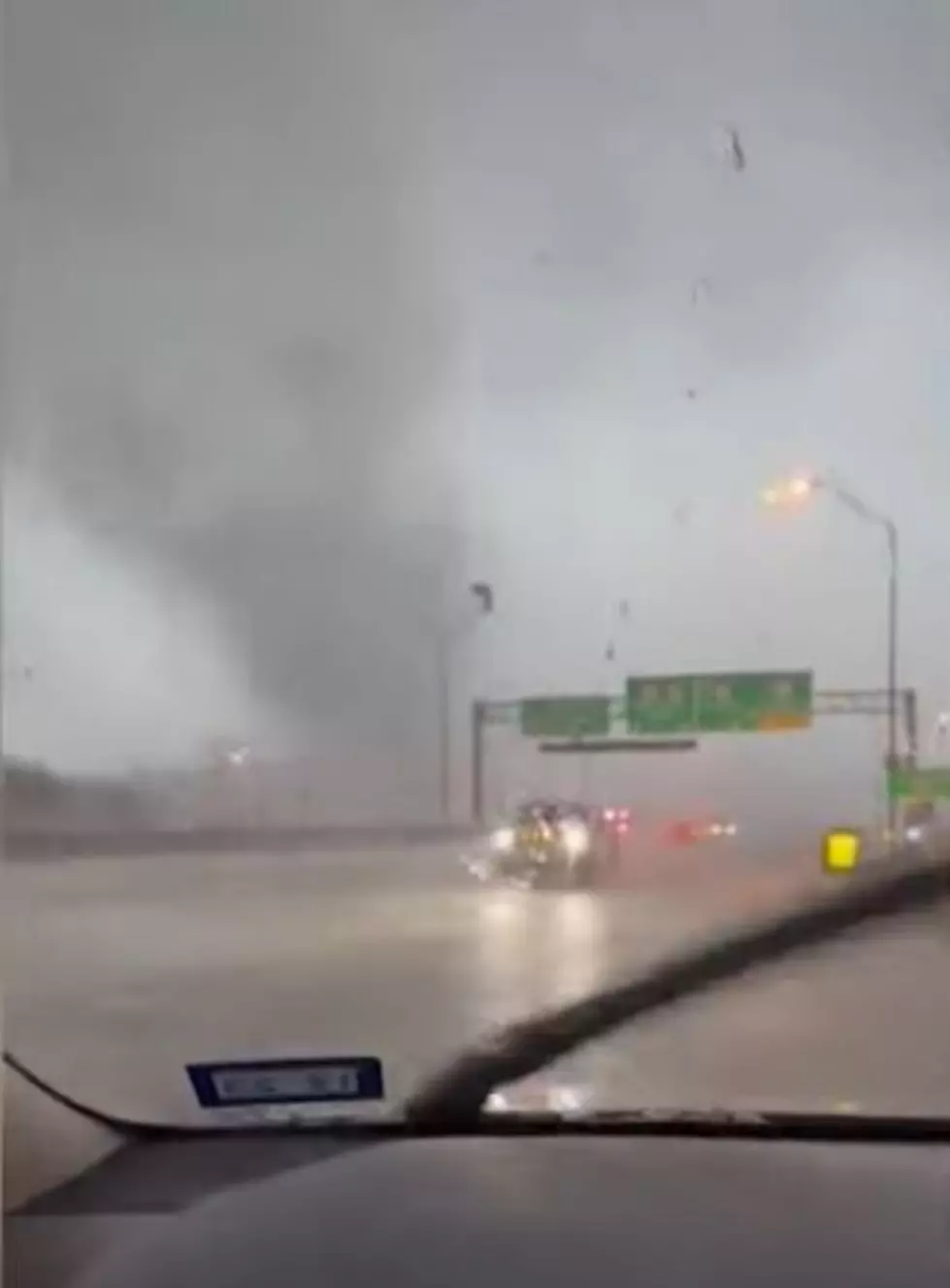 Drivers Trying to Avoid Running Into Tornadoes in Texas [Watch]
